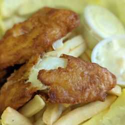 Angelo's Hamburgers - Fish and Chips.