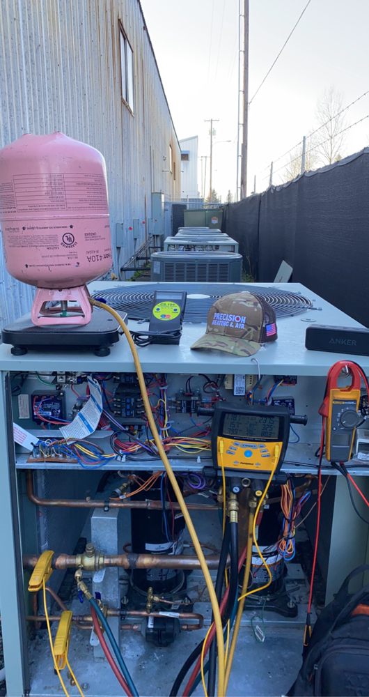 PRECISION HEATING & AIR Eugene, Oregon Heating & Air Conditioning