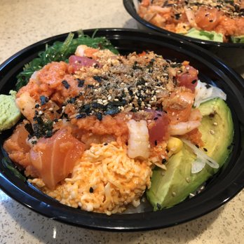 Oke Poke - Large Poke Bowl - Poke Near Me - Walnut Creek, California