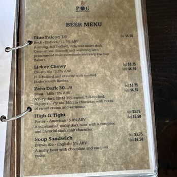 POG Brewing Company - Menu - Breweries Near Me - Cleveland, Missouri POG Brewing Company - Menu - Breweries Near Me - Cleveland, Missouri