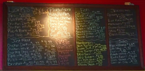 LARK'S BAR-B-QUE by null