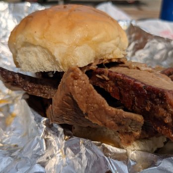 Papa G’s BBQ - a pulled pork sandwich - Barbeque Near Me - Milan, Michigan Papa G’s BBQ - a pulled pork sandwich - Barbeque Near Me - Milan, Michigan