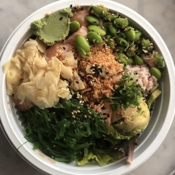 Oh My Poki - Large Poki Bowl - Asian Fusion Near Me - Los Angeles, California