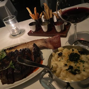 Bourbon Steak - Truffle mac n cheese tomahawk steak - Steakhouses Near Me - Glendale, California