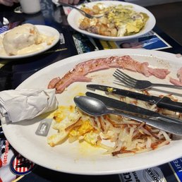All we could not eat because it was so bad.