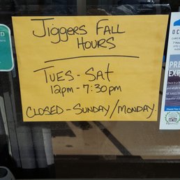 Fall hours October 2017