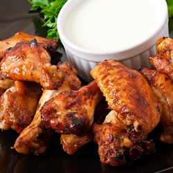 Scott's Shawarma - Buffalo wings