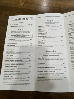 Menu photo 2 Cafe Folino Wyomissing, PA Menu photo 2 Cafe Folino Wyomissing, PA