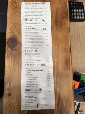 Menu photo 1 O’Sushi Chapelle-lez-Herlaimont, WHT