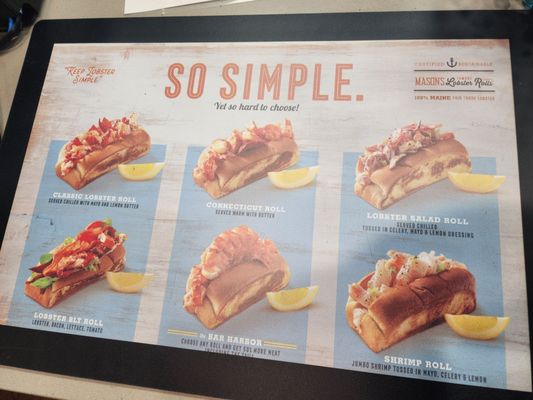 Menu photo 1 Mason's Famous Lobster Rolls Midlothian, VA Menu photo 1 Mason's Famous Lobster Rolls Midlothian, VA
