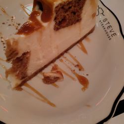 Steve Steakhouse - Gateau Fromage carrot and caramel cake.