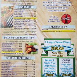 Mike's Menu