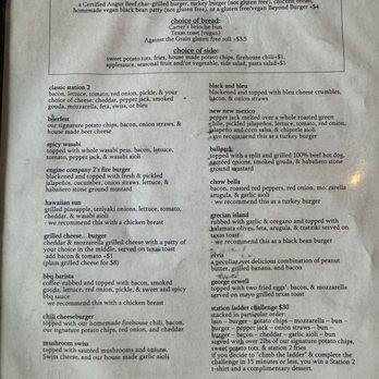 Station 2 - Menu - New American Near Me - Richmond, Virginia