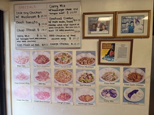 Menu photo 6 Mark's Drive Inn Honolulu, HI
