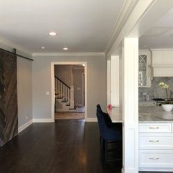 Chicago Barn Door - Stunning Chevron Custom Barn Door