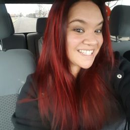 New red! Super happy! New me!