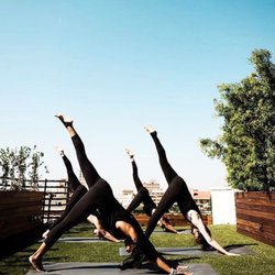 Otium Savannah - Yoga on the rooftop of a luxury hotel, with an amazing view of Savannah? Yes, yes, and yes!