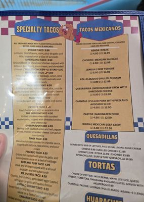 Menu photo 4 Taco Libre Jacksonville, FL