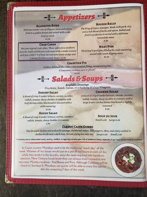 Menu photo 8 Cooyon's Restaurant Mountain Home, AR