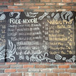 Pho Akaushi & Seafood - 5-11-2024 Menu