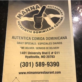 Manna Restaurant - Dominican Near Me - Hyattsville, Maryland Manna Restaurant - Dominican Near Me - Hyattsville, Maryland