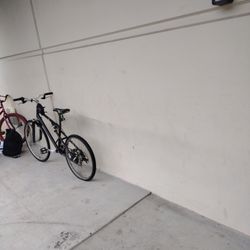 Staples - Bike under awning