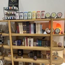Astrology, Tarot, Spiritual books, crystals ana candles to meet your divine needs.