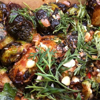 FnB - Roasted Brussels Sprouts w/Peanuts, Arugula, and Fish Sauce - Gastropubs Near Me - Scottsdale, Arizona