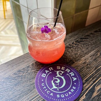 Bar Serra - Ruby Spritz - Cocktail Bars Near Me - Tulsa, Oklahoma