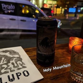 Lupo - Holy mountain beer - Pizza Near Me - Seattle, Washington