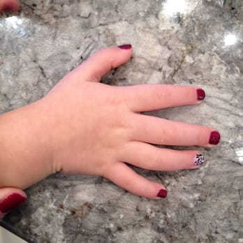 Blush Nail Bar & Spa - Princess manicure at Blush! Even leopard on her ring finger! - Nail Salons Near Me - Rock Hill, South Carolina Blush Nail Bar & Spa - Princess manicure at Blush! Even leopard on her ring finger! - Nail Salons Near Me - Rock Hill, South Carolina