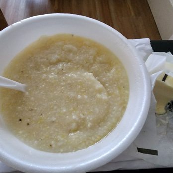 The Burger Palace - My side of grits. Perfectly prepared. - Burgers Near Me - Los Angeles, California