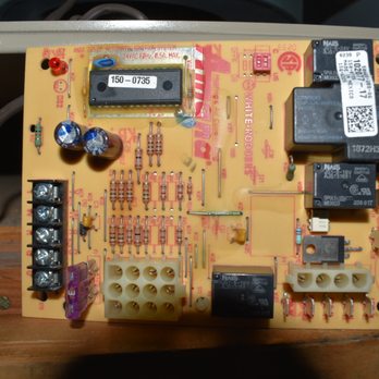 All Climate Heating & Air - Old board from furnace - Heating & Air Conditioning/HVAC Near Me - Oceanside, California
