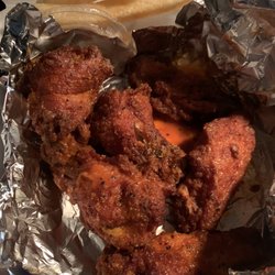 Great Wraps - I got hot lemon pepper and it was good. I asked for the wings extra crispy & service is great!