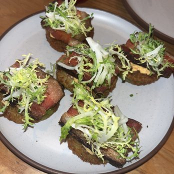 Yardbird Table & Bar - Absolutely delicious Fried Green Tomato BLT - Southern Near Me - Miami Beach, Florida