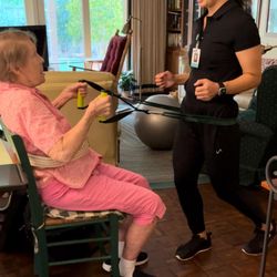 Mobile Therapy Specialists - MTS therapists work one-on-one with patients for an entire hour.