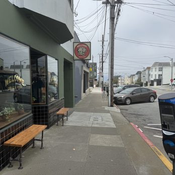 Welcome Coffee & Goods - Convenient benches out in front - Used, Vintage & Consignment Near Me - San Francisco, California Welcome Coffee & Goods - Convenient benches out in front - Used, Vintage & Consignment Near Me - San Francisco, California