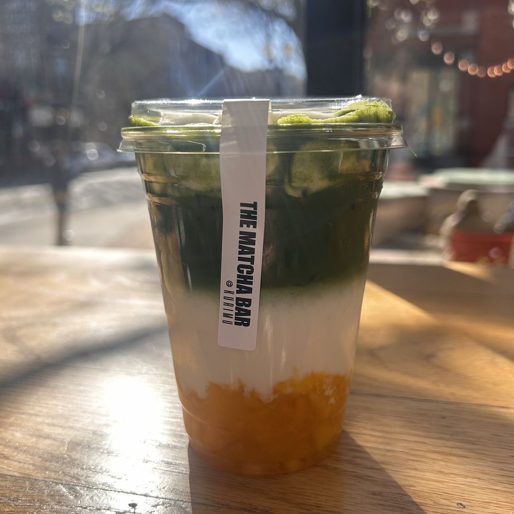 Mango Sticky Rice Matcha