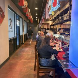 Hikari Sushi - Sushi bar seating
