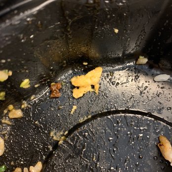 WaBa Grill - Found this weird substance in the food as well. - Fast Food Near Me - Lake Forest, California