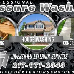 Diversified Exterior Services - Your one stop shop for all your exterior cleaning and service needs.