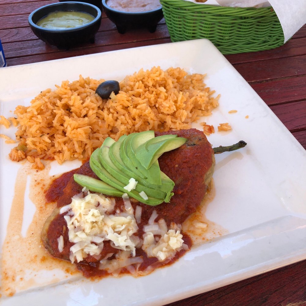 El Coronel Mexican Restaurant - Chile relleno, as requested no beans or pick de gallo. - Mexican Near Me - Sebastopol, California El Coronel Mexican Restaurant - Chile relleno, as requested no beans or pick de gallo. - Mexican Near Me - Sebastopol, California