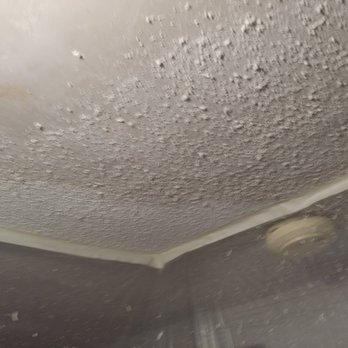 Starting To Match A Texture Ceiling With Plaster With Walls And