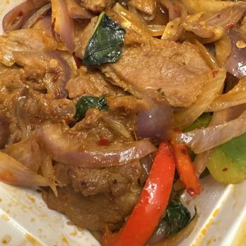 Peninsula Malaysian Cuisine - 091 Spicy Basil Beef - Malaysian Near Me - Minneapolis, Minnesota