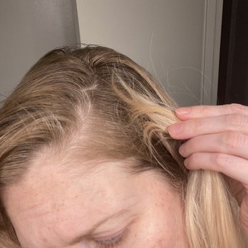 The Color Room Salon - Super platinum blonde on the bottom. Red/brown on the roots. Looks like I'm due for a root touch up right? But this is day 4. - Hair Salons Near Me - Washington DC, District of Columbia The Color Room Salon - Super platinum blonde on the bottom. Red/brown on the roots. Looks like I'm due for a root touch up right? But this is day 4. - Hair Salons Near Me - Washington DC, District of Columbia