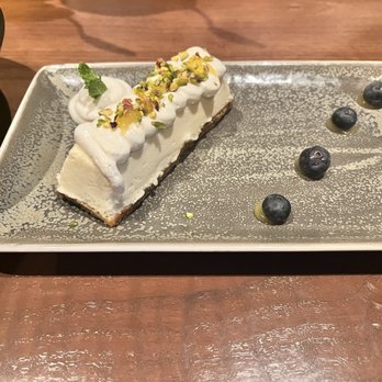 Ramsay's Kitchen at The Silver Legacy - Lemon blueberry cheesecake - American Near Me - Reno, Nevada Ramsay's Kitchen at The Silver Legacy - Lemon blueberry cheesecake - American Near Me - Reno, Nevada