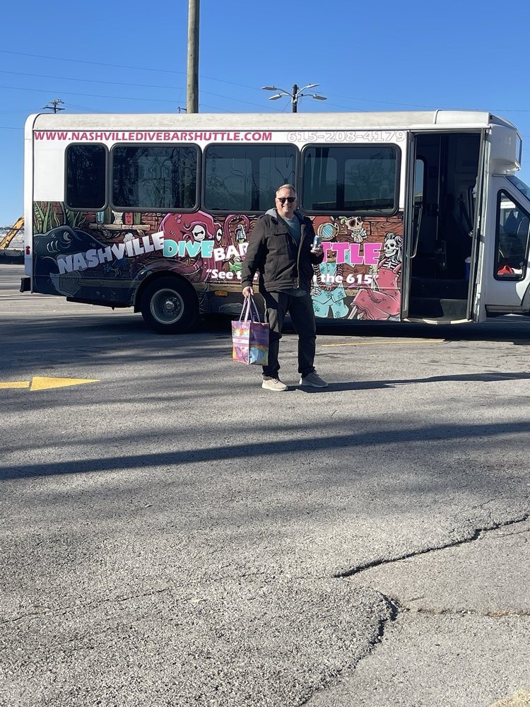 Nashville Dive Bar Shuttle Logo
