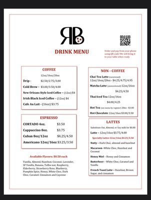 Menu photo 8 Red Bicycle Coffee Nashville, TN Menu photo 8 Red Bicycle Coffee Nashville, TN
