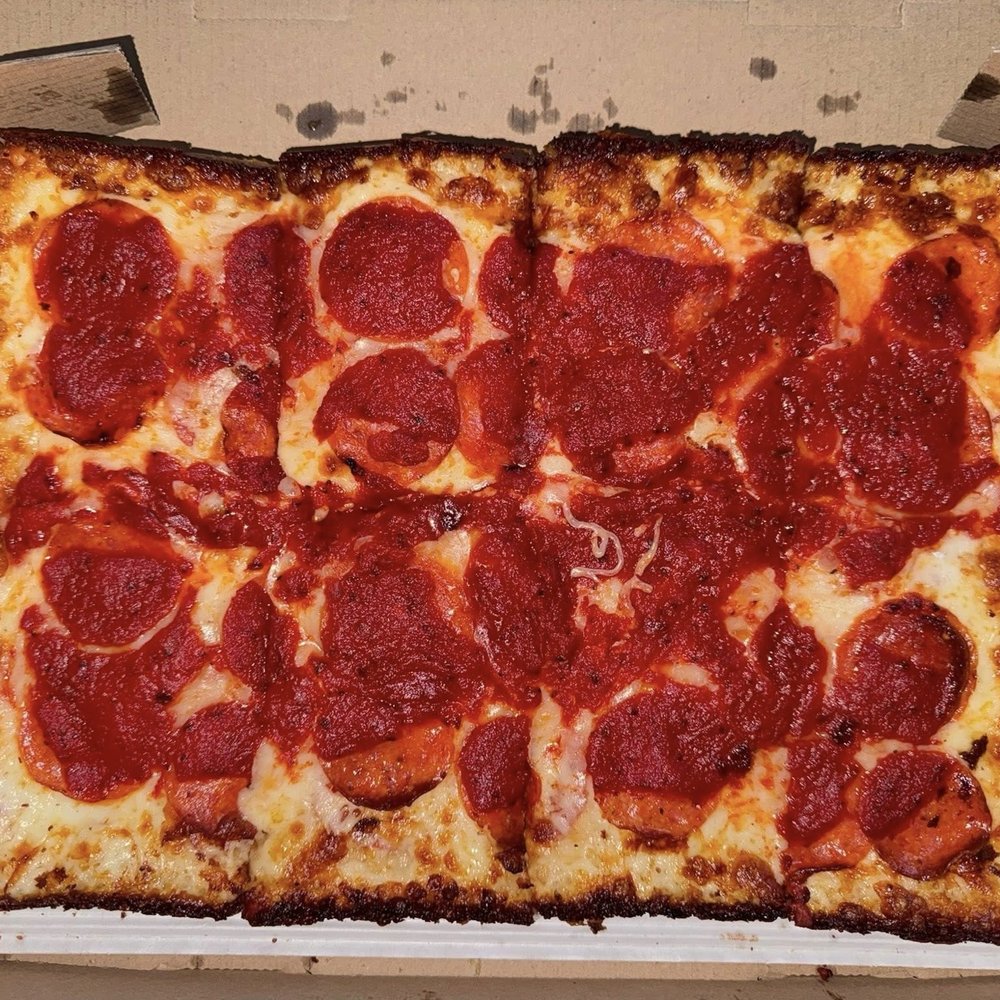 Fuji & Vi's - Double Pepperoni (8 Square Cheese) - Pizza Near Me - Pasadena, California Fuji & Vi's - Double Pepperoni (8 Square Cheese) - Pizza Near Me - Pasadena, California