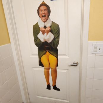 Rail Side Cafe - Behind the scenes (restroom door) - Coffee & Tea Near Me - San Dimas, California